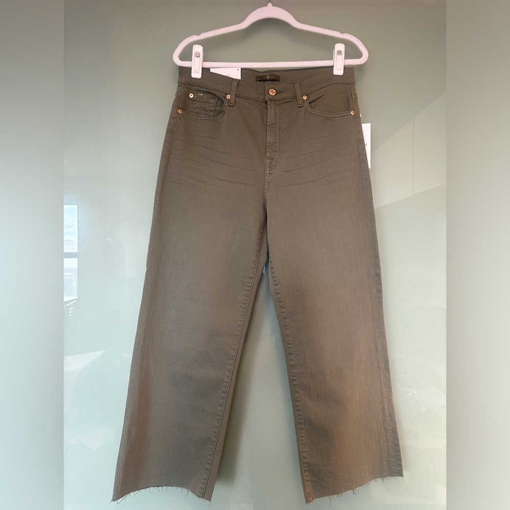 7 for all mankind - “Alexa” cropped trouser jeans